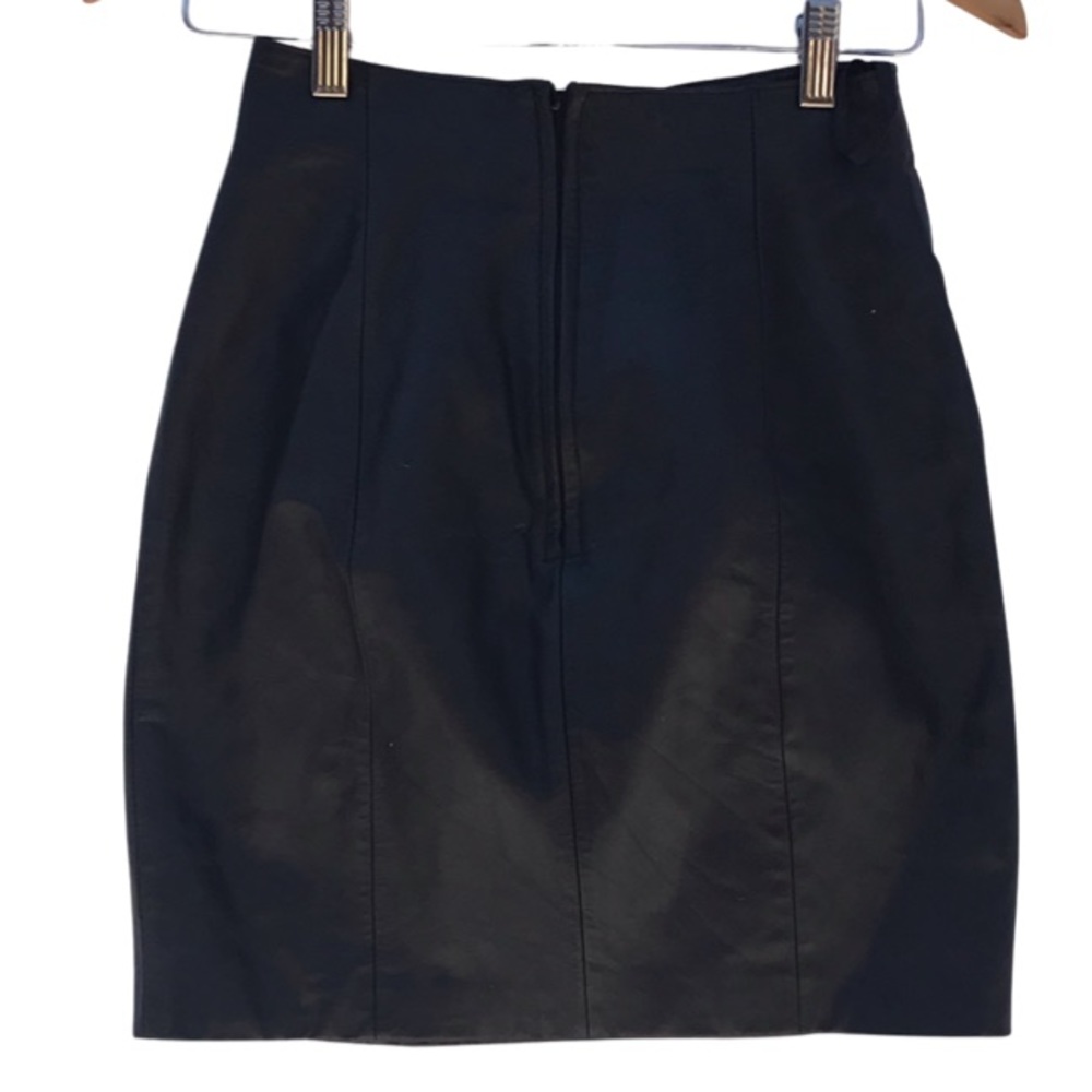 Wilson’s leather vintage Black leather skirt